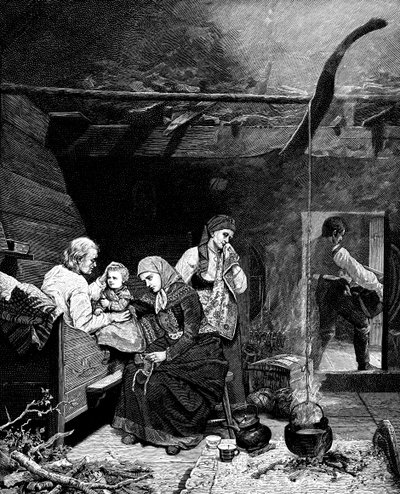 نعمة الأجداد ، منتصف القرن التاسع عشر 1882 بواسطة غير معروف