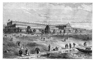 المعرض الكبير ، هايد بارك ، لندن ، c1851 ، 1888. بواسطة غير معروف