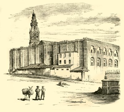 المسجد الكبير ، كوردوفا ، 1890. بواسطة غير معروف