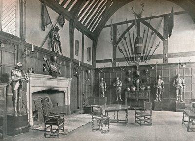 القاعة في Ockwells Manor ، 1905 بواسطة غير معروف