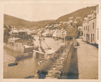 مدخل الميناء - Polperro ، 1927 بواسطة غير معروف