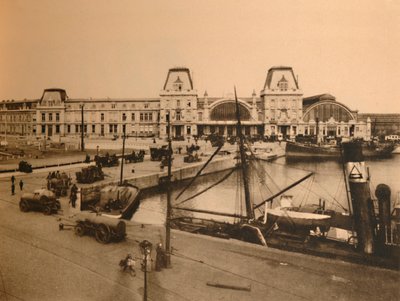 محطة الميناء ، c1928 بواسطة غير معروف