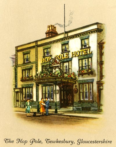 The Hop Pole، Tewkesbury، جلوسيسترشاير، 1936. بواسطة غير معروف