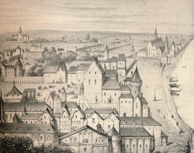 فندق سانت بول في القرن الرابع عشر ، 1915 بواسطة غير معروف