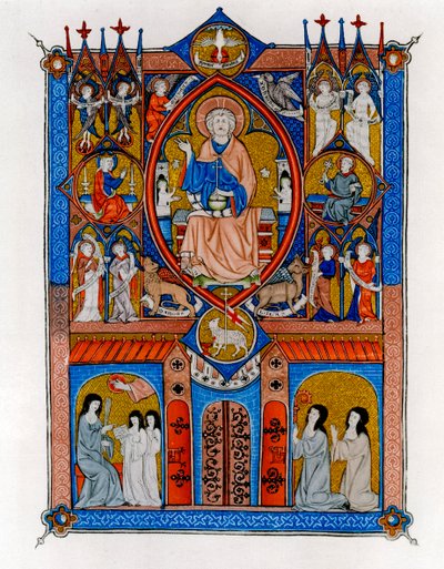 الدولة المثالية في Saint Abbaye ، c1300 بواسطة غير معروف