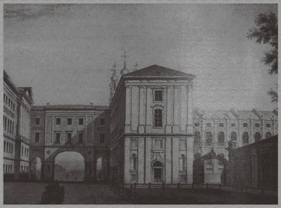 ال إمبريال ليسيوم في Tsarskoye Selo ، 1822 بواسطة غير معروف