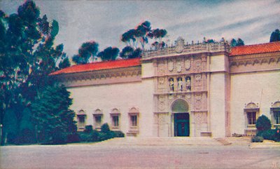 مدخل باب صالة الفنون الجميلة ، 1935 بواسطة غير معروف