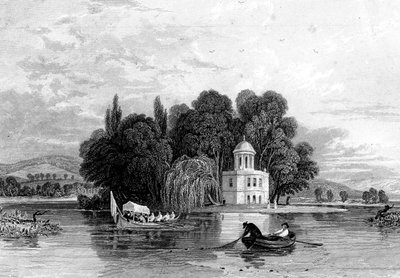 الجزيرة ، Henley-on-Thames ، Oxfordshire ، 1830 بواسطة غير معروف