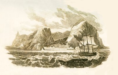 جزيرة سانت هيلانة ، 1816. بواسطة غير معروف