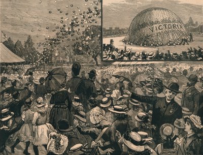 اليوبيل فيت لأطفال مدارس لندن في هايد بارك ، 1887. بواسطة غير معروف