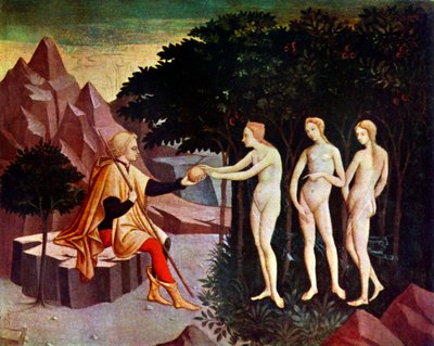 حكم باريس ، 1450 بواسطة غير معروف