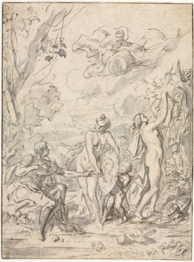 حكم باريس ، ج. 1740-1750. بواسطة غير معروف