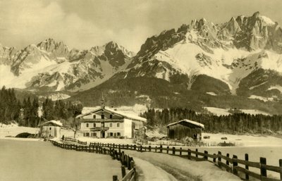 جبال كايزر ، Oberndorf ، تيرول ، النمسا ، c1935. بواسطة غير معروف