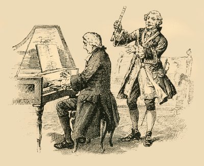 هتف الملك مرارا وتكرارا ، باخ واحد فقط! باخ واحد فقط! 1907. بواسطة غير معروف