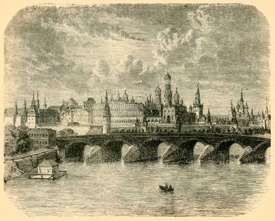 الكرملين ، موسكو ، 1890. بواسطة غير معروف