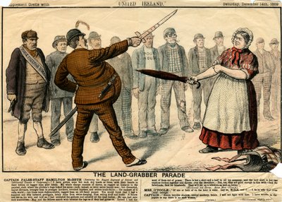 موكب Land-Grabber ، 1889 بواسطة غير معروف
