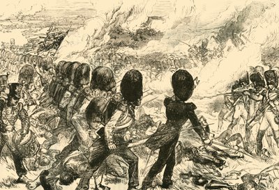 التهمة الأخيرة في واترلو ، 1815 ، 1890. بواسطة غير معروف
