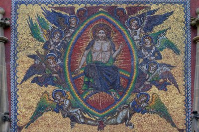 The Last Judgment، La Golden Gate of the St، كاتدرائية فيتوس Wenceslas و Adalbert ، براغ ، جمهورية التشيك بواسطة غير معروف