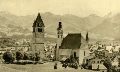 ال Liebfrauenkirche وكنيسة سانت أندرياس ، كيتزبوهيل ، تيرول ، النمسا ، c1935. بواسطة غير معروف
