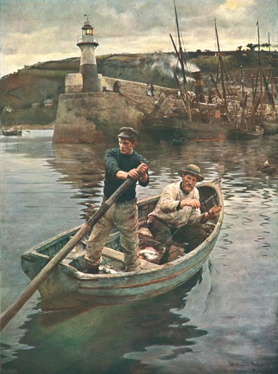 المنارة نيلين ، كورنوال ، 1893 ، c1902. بواسطة غير معروف