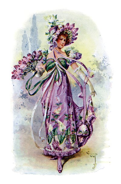 ليلك ، 1899 بواسطة غير معروف