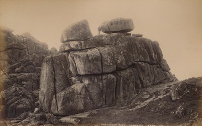The Logan Rock ، كورنوال ، 1929. بواسطة غير معروف