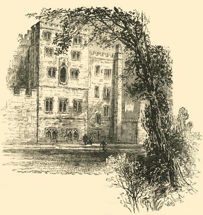 برج Lollards ، قصر لامبيث ، c1878. بواسطة غير معروف