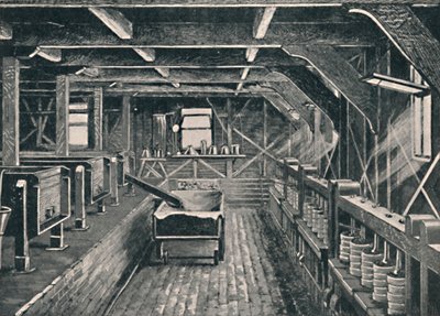 مصنع الجبن Longford ، ديربيشاير ، c1881 ، 1904 بواسطة غير معروف