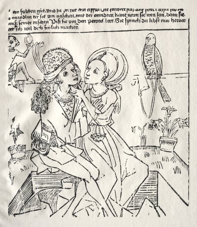 العشاق ، ج. 1470. بواسطة غير معروف