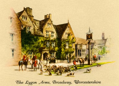 The Lygon Arms ، برودواي ، ورسيسترشاير ، 1936. بواسطة غير معروف