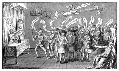 الساحر أو زجاجة Cungerer. Credulity الإنجليزية: أو ، Yere all Bottled ، 1749 بواسطة غير معروف