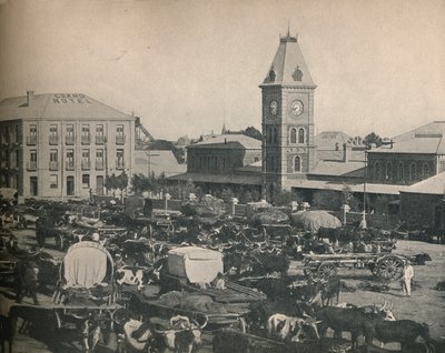 السوق ، كيمبرلي ، c1900. بواسطة غير معروف