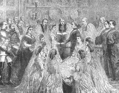 زواج الأميرة لويز مع ماركيز لورن ... 1871 ، 1901. بواسطة غير معروف