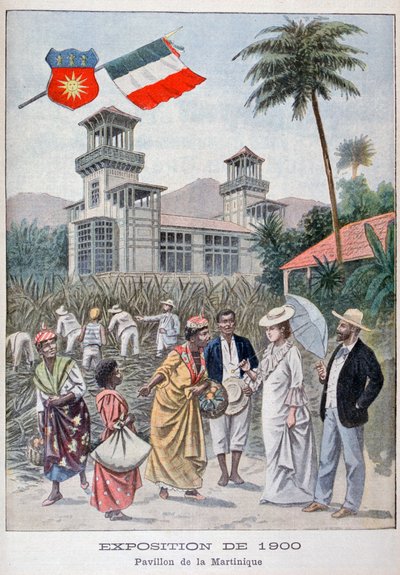 جناح مارتينيك في المعرض العالمي لعام 1900 ، باريس ، 1900 بواسطة غير معروف