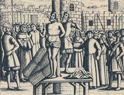 استشهاد السيد ويليام تيندال في فلاندرز بقلعة فيلفورد ، 1563 ، 1947 بواسطة غير معروف