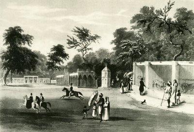 Menagerie في حديقة Barrackpore ، 1820 ، 1925. بواسطة غير معروف