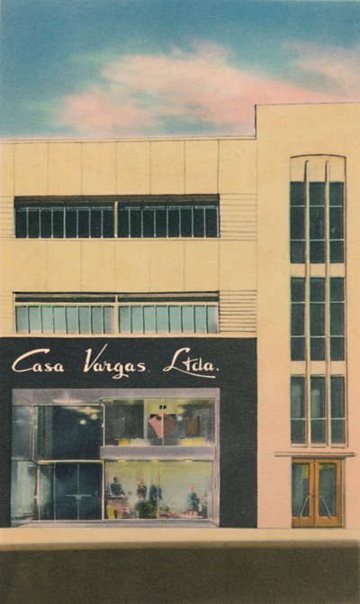 المتجر الحديث متعدد الأقسام Casa Vargas Ltda. ، بارانكويلا ، c4040s بواسطة غير معروف