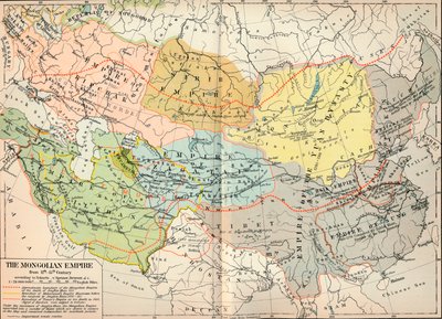 الإمبراطورية المنغولية من القرن الثاني عشر إلى القرن الخامس عشر ، 1903 ، 1904 بواسطة Unbekannt