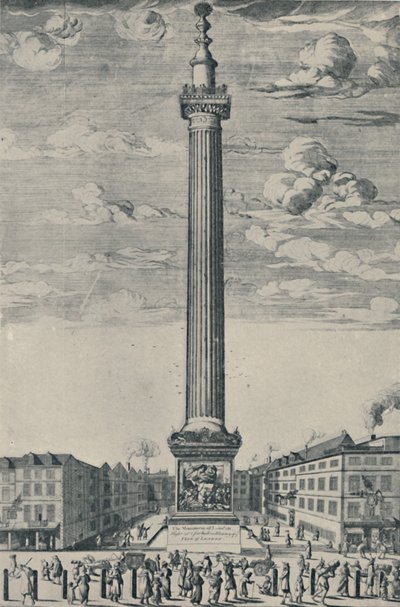 نصب لندن ، c1685 ، 1920 بواسطة غير معروف