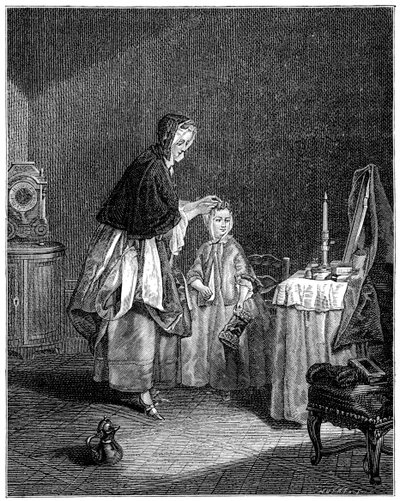 تواليت الصباح ، 1885 بواسطة غير معروف