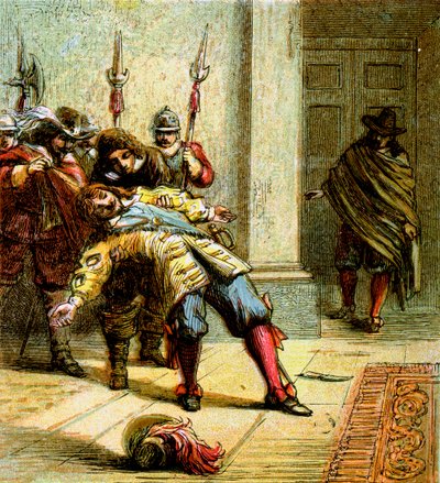 مقتل باكنغهام ، 1628 ، c1850 بواسطة غير معروف