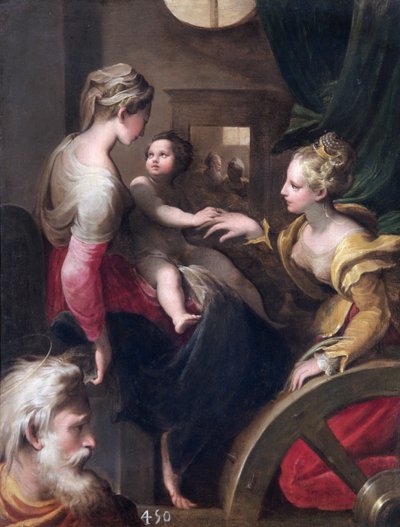 "زواج القديسة كاترين الصوفي" ، 1531 - 1540 بواسطة غير معروف