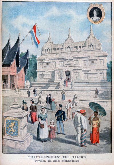 جناح جزر الهند الهولندية في المعرض العالمي لعام 1900 ، باريس ، 1900 بواسطة غير معروف