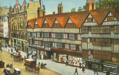 The Old Houses، Holborn، London، c1910. بواسطة غير معروف