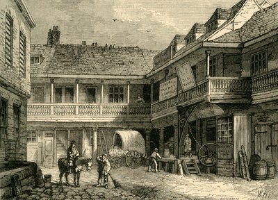 The Old Tabard Inn ، c1878. بواسطة غير معروف
