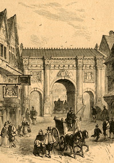 بار المعبد الخشبي القديم ، 1897. بواسطة غير معروف