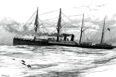 شركة أورينت ستيم للملاحة البخارية أورينت ، c1880 بواسطة غير معروف