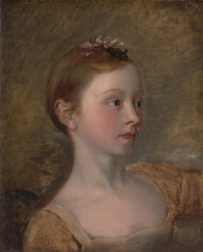 ابنة الرسامين ماري 1750-1826 ، منتصف القرن التاسع عشر. بواسطة غير معروف