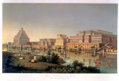 ترميم قصور نمرود ، 1853 بواسطة غير معروف