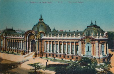 قصر بيتي ، باريس ، عام 1920 بواسطة غير معروف